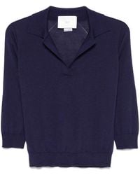Vanisé - Fine-Ribbed T-Shirt - Lyst