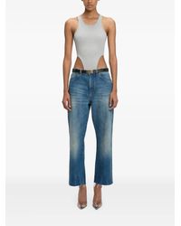 Victoria Beckham - ハイレッグ ボディスーツ - Lyst