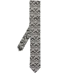Dolce & Gabbana Cravatta con effetto jacquard - Nero