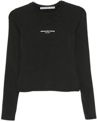 Alexander Wang - Layered-Detail Ribbed-Knit Top - Lyst