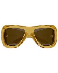 Saint Laurent - Sl 902 Howl Geometric-Frame Sunglasses - Lyst