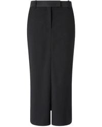 Pinko - Knee-Length Tailored Skirt With High Waist And Structured Fit - Lyst