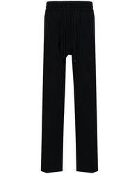 Dondup - Drawstring-waist Tapered Trousers - Lyst