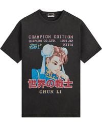 Kith - X Capcom Chun Li Champion Edition T-Shirt - Lyst