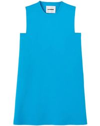 Jil Sander - Sleeveless Shift Dress - Lyst