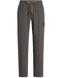 Dolce & Gabbana - Pantalon De Jogging À Logo Brodé - Lyst