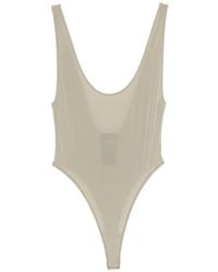 Wardrobe NYC - V-Neck Bodysuit - Lyst