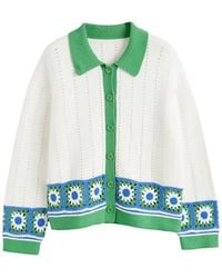 Chinti & Parker - Camicia Con Lavorazione All'Uncinetto - Lyst