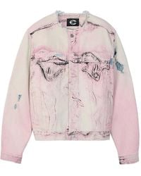 CAMPERLAB - Chaqueta Vaquera Con Efecto Envejecido - Lyst