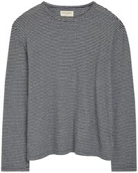Officine Generale - Striped-Pattern T-Shirt - Lyst