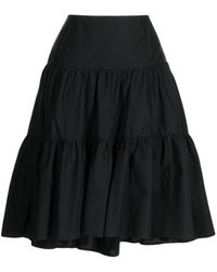 B+ AB - High-waisted Tiered Skirt - Lyst
