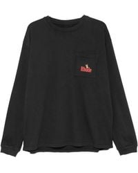 Rhude - Logo-Print Chest-Pocket T-Shirt - Lyst