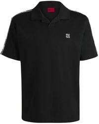 HUGO - Logo-Embroidered Polo Shirt - Lyst