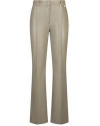 Liu Jo - Pantalones acampanados con detalle de perlas - Lyst