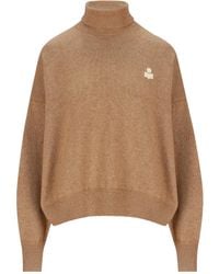 Isabel Marant - ロゴ ハイネック セーター - Lyst