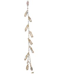 DSquared² - Monogram-Charm Clip-On Earring - Lyst