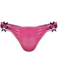 MISBHV - Star-Details Bikini Bottoms - Lyst
