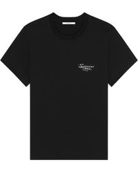 Givenchy - T-Shirt En Coton À Imprimé Stamp - Lyst
