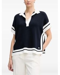 Joseph Ribkoff - Collared Striped Top - Lyst