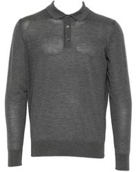 Caruso - V-Neck Polo - Lyst