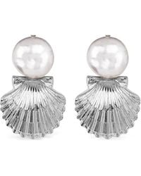 Jennifer Behr - Laguna Shell Earrings - Lyst