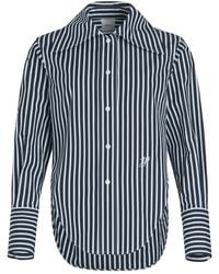 Patou - Gestreept Blouse Van Biologisch Katoen - Lyst