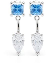 Swarovski - Mesmera Crystal-embellished Drop Earrings - Lyst