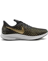 nike running air zoom pegasus 35 trainers rose with metallic swoosh