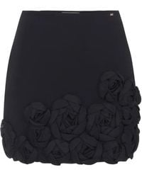 Elisabetta Franchi - クレープ ミニスカート - Lyst