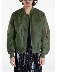 Alpha Industries - Veste Bomber Matelassée Ma-1 Als - Lyst