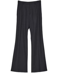 MASU - Pressed-Crease Flared Trousers - Lyst