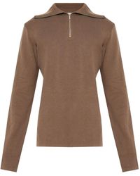 Entire studios - Jersey Con Cuello Y Cremallera - Lyst