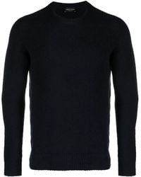 Roberto Collina - Crew-Neck Cotton-Blend Jumper - Lyst