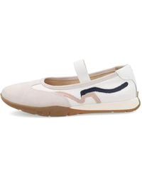 Frau - Cross Hybrid Ballet Flats - Lyst