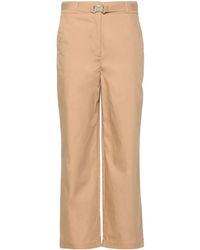 Liu Jo - Straight-Leg-Hose Mit Gürtel - Lyst