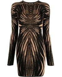 Roberto Cavalli - カットアウト ミニドレス - Lyst