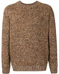 Osklen - Crew-Neck Speckle-Knit Jumper - Lyst