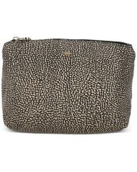 Borbonese - Printed Clutch Bag - Lyst