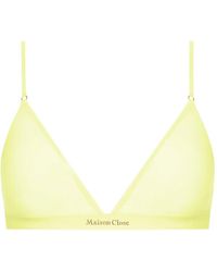 Maison Close - Double Sens Sheer Triangle Bra - Lyst
