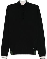 Manuel Ritz - Zip-Neck Sweater - Lyst