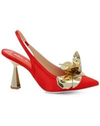 Kat Maconie - Escarpins Tamannah À Bride Arrière Et Fleurs - Lyst