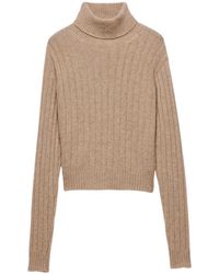 Prada - Re-Cashmere Turtleneck Sweater - Lyst