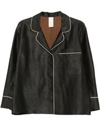 SOH - Piped-Detail Buttoned Shirt - Lyst