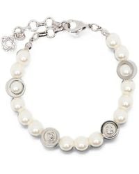 CASABLANCA - Sci-Fi Pearl Bracelet - Lyst