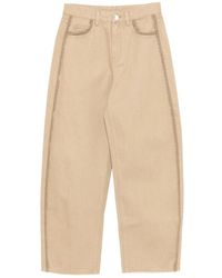 JNBY - Scalloped-Edge Jeans - Lyst
