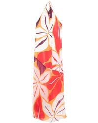 Cala De La Cruz - Robe Longue Accasia À Fleurs - Lyst