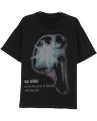 WARMAN - Graphic-Print T-Shirt - Lyst