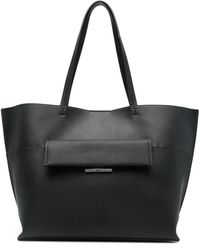 Calvin Klein - Faux-Leather Tote Bag - Lyst