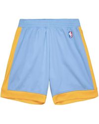 Mitchell & Ness - Shorts Da Basket "Nba La Lakers 2001" - Lyst