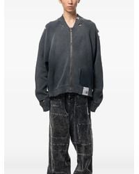 Maison Mihara Yasuhiro - Sun Faded Like Knit Cardigan - Lyst